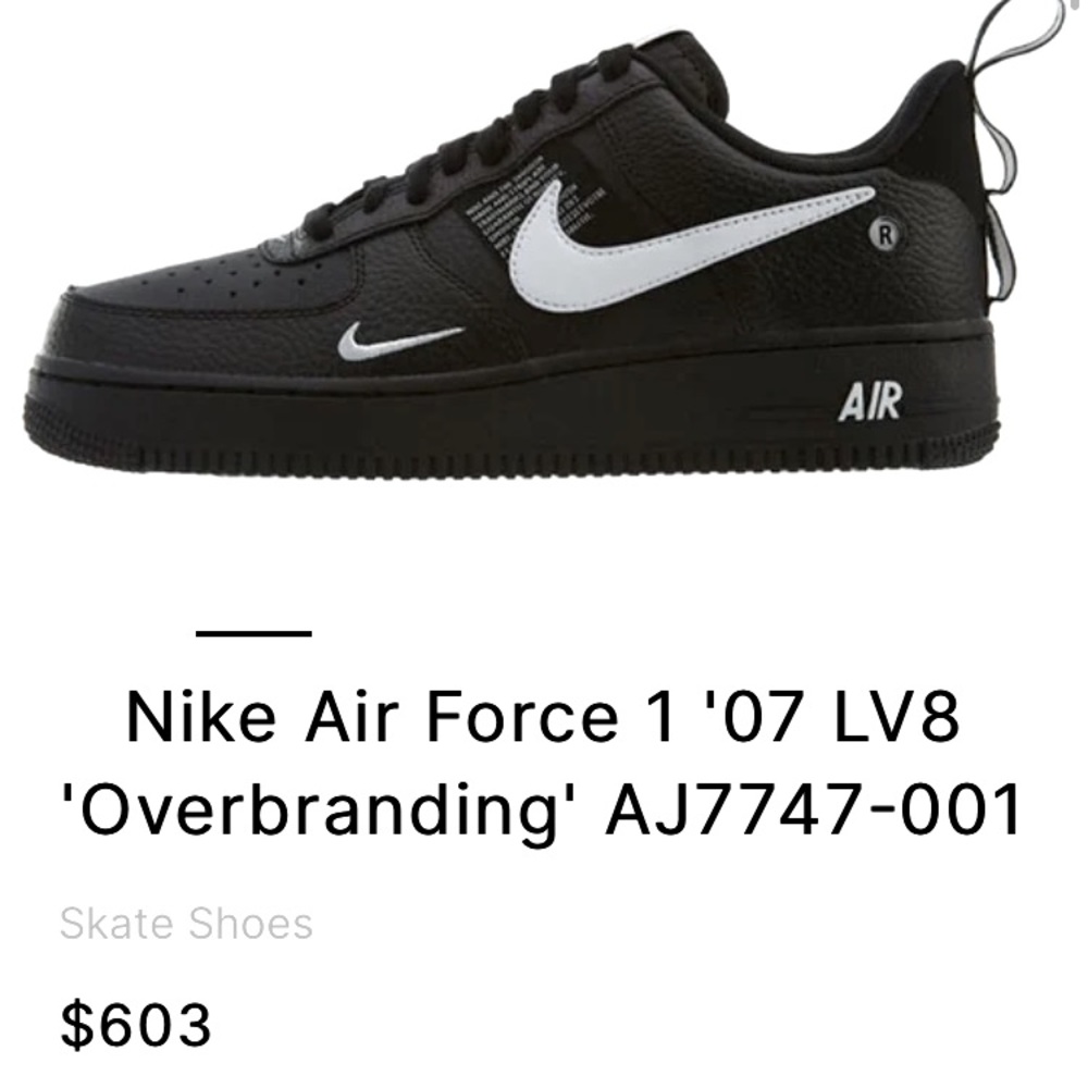 Airforce 1 ‘07 lv8 ‘overbranding’